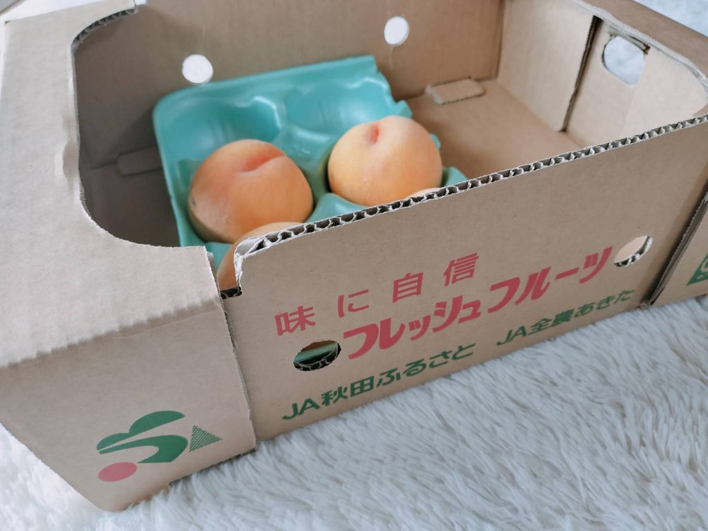 はなまる青果店 黄色の桃