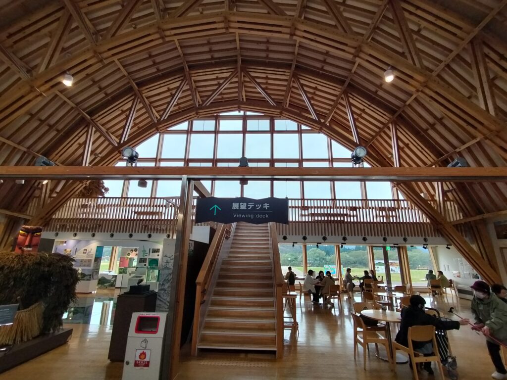 【秋田県能代市】道の駅ふたつい きみまちの里 展望デッキ