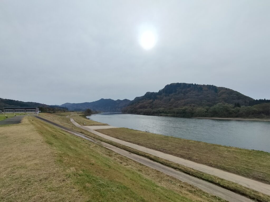 【秋田県能代市】道の駅ふたつい きみまちの里 米代川