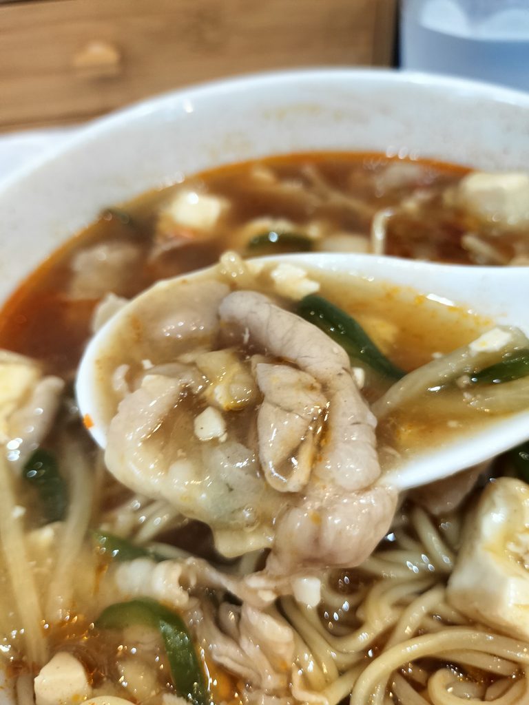【麺や二代目 夜来香】スーラータンメン具材