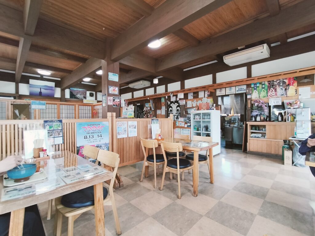 【秋田県仙北市】田沢湖駅前 みずうみ 店内