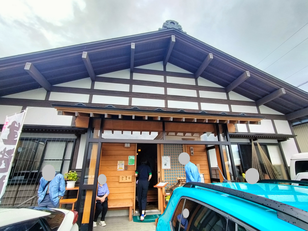 【秋田県羽後町】百姓そば屋 彦三 入口