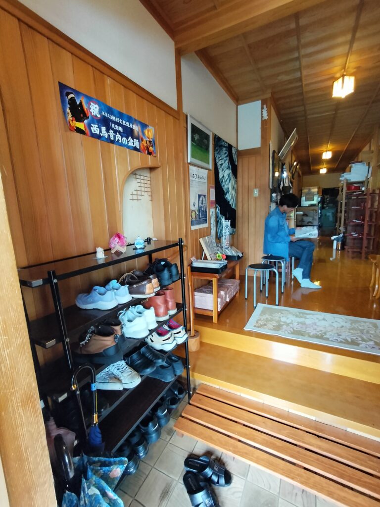 【秋田県羽後町】百姓そば屋 彦三 入口