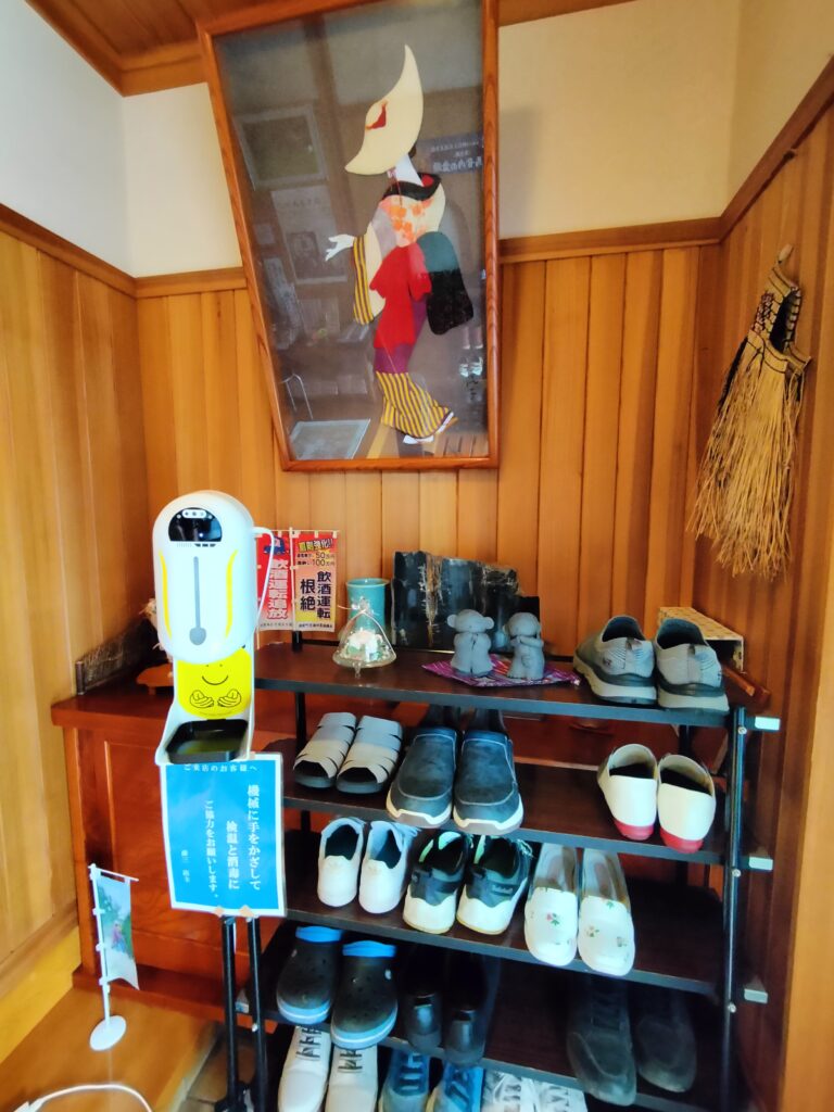 【秋田県羽後町】百姓そば屋 彦三 入口