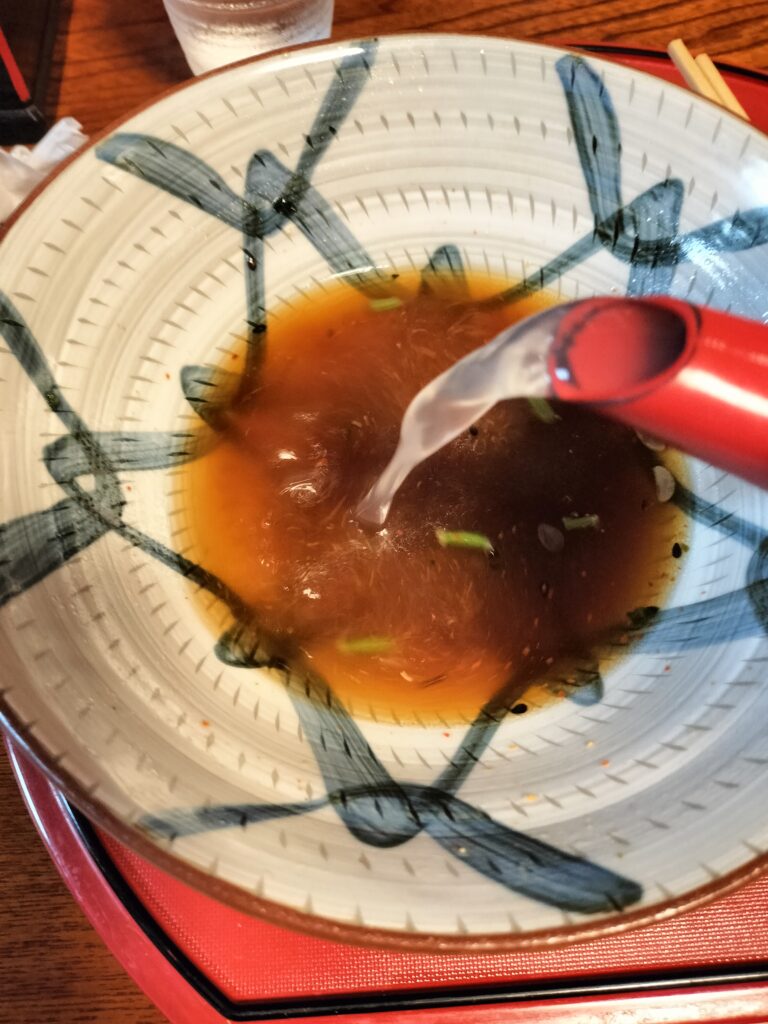 【秋田県羽後町】百姓そば屋 彦三 蕎麦湯