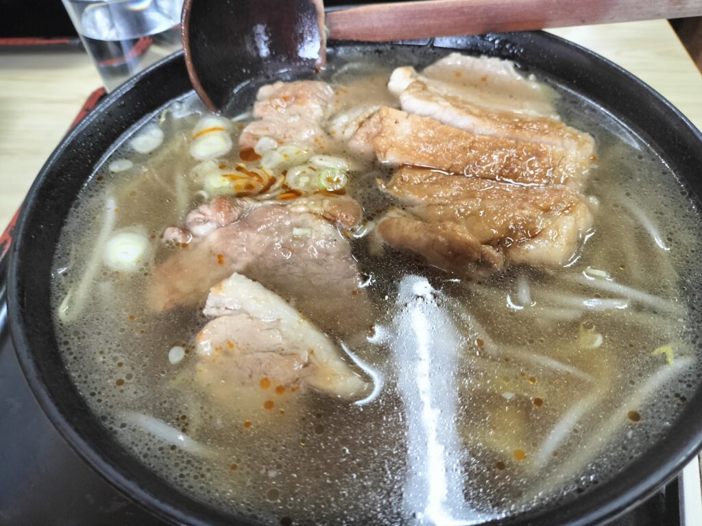 【秋田県にかほ市】園食堂 肉タンメン 着丼