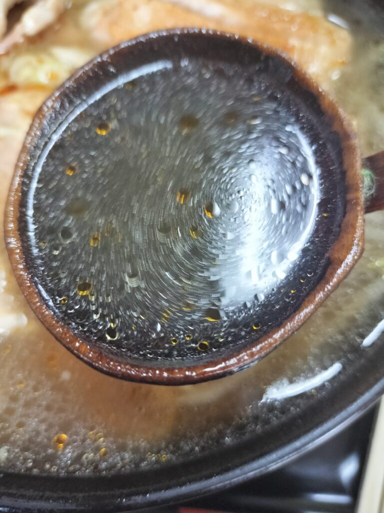 【秋田県にかほ市】園食堂 肉タンメン スープ