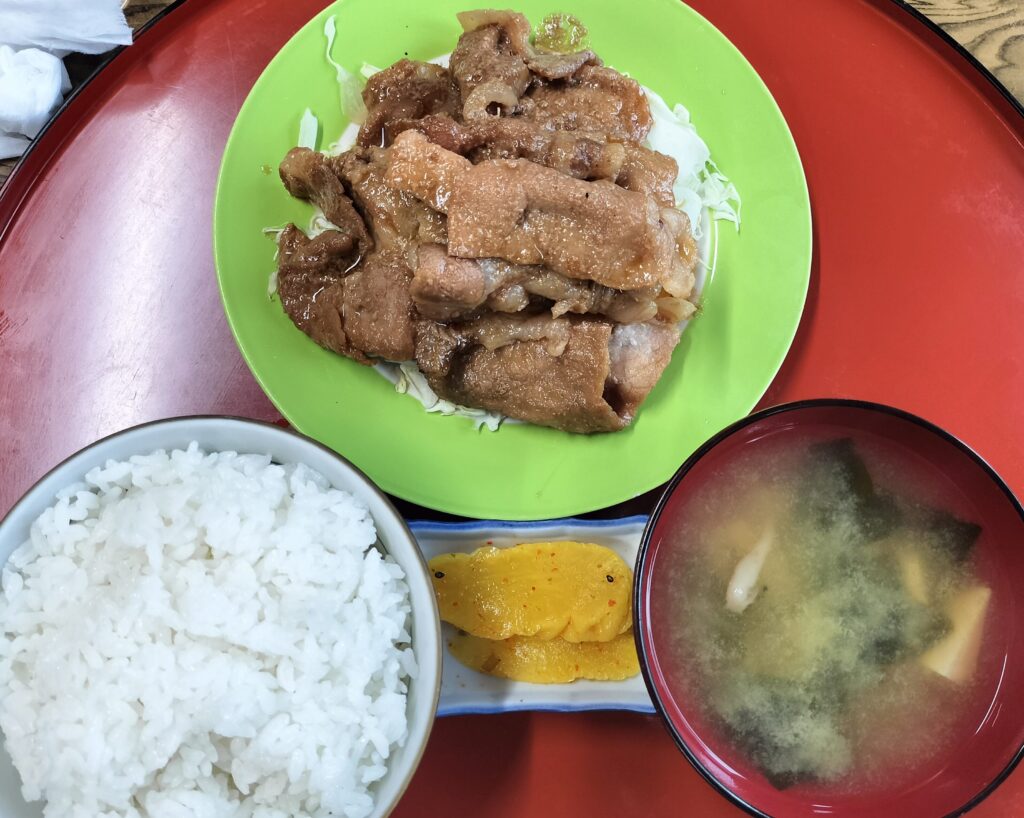 【秋田県能代市】お食事処かあちゃん しょうが定食