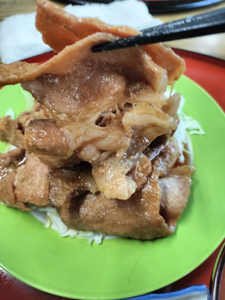【秋田県能代市】お食事処かあちゃん しょうが定食