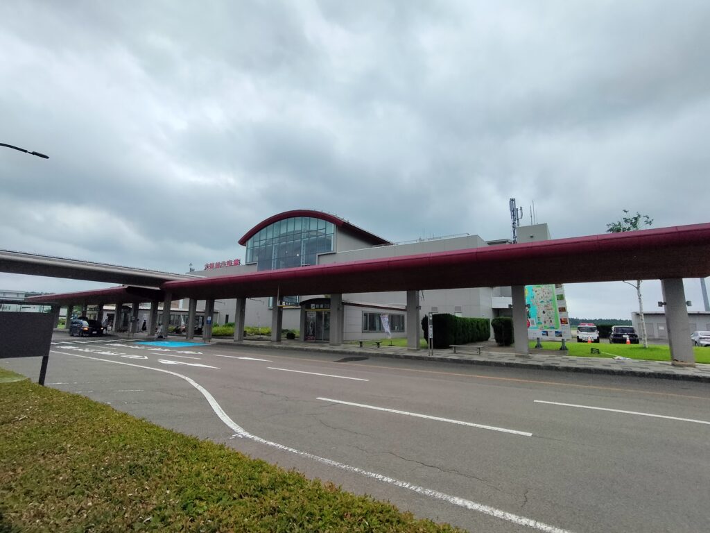 【秋田県北秋田市】道の駅 大館能代空港 外観
