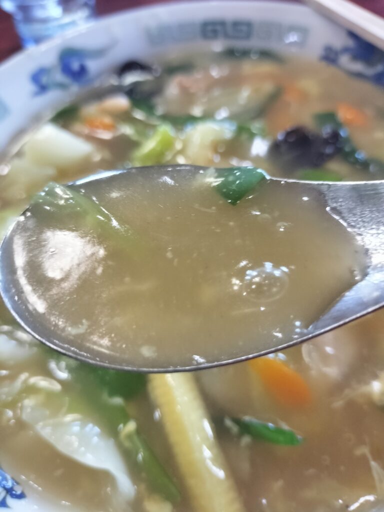 【秋田県能代市】中華レストラン「みき」長崎ちゃんぽんめんスープ