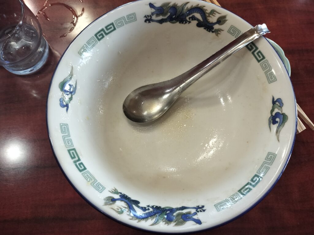 【秋田県能代市】中華レストラン「みき」長崎ちゃんぽんめん完食