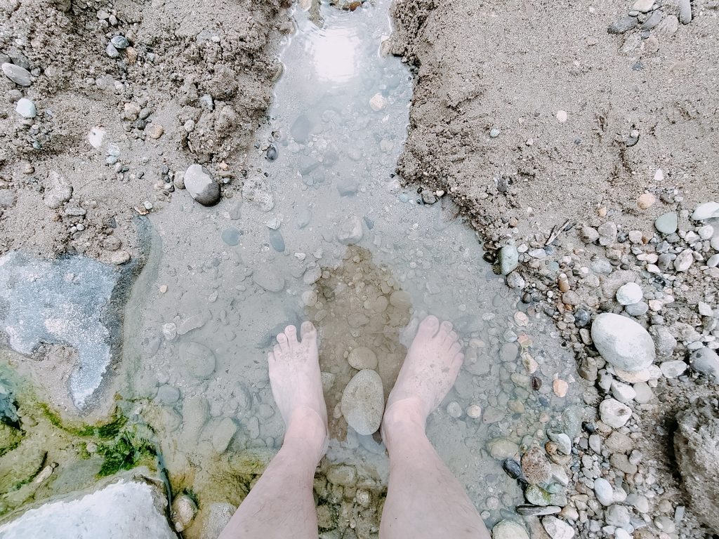 川原の湯っこ 足湯に最適