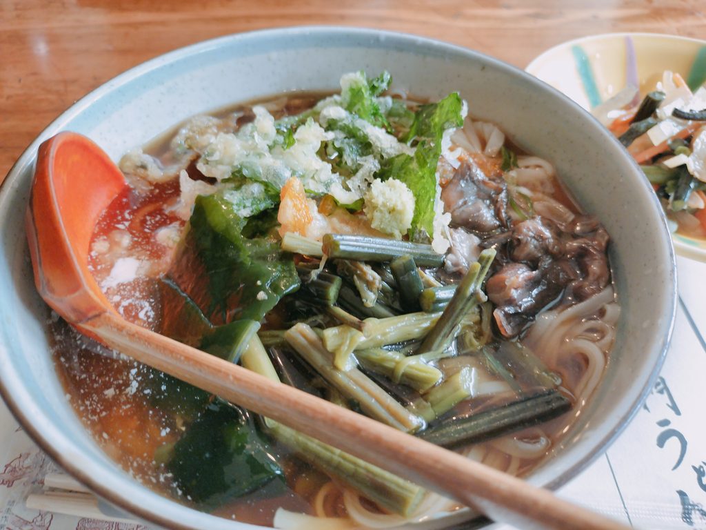 ラ・フォーレ栗駒 稲庭きのこ山菜うどん