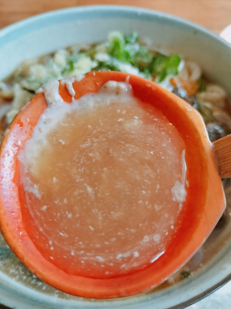 ラ・フォーレ栗駒 稲庭きのこ山菜うどんのつゆ