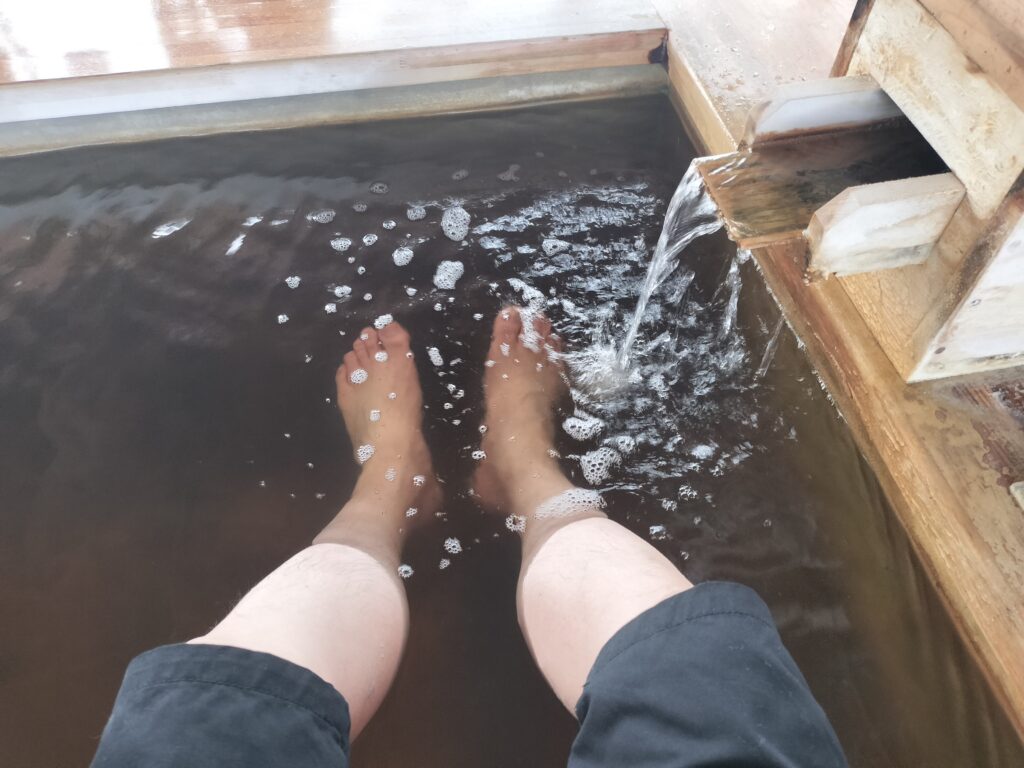 【秋田県にかほ市】道の駅象潟ねむの丘 あしほっと 足湯