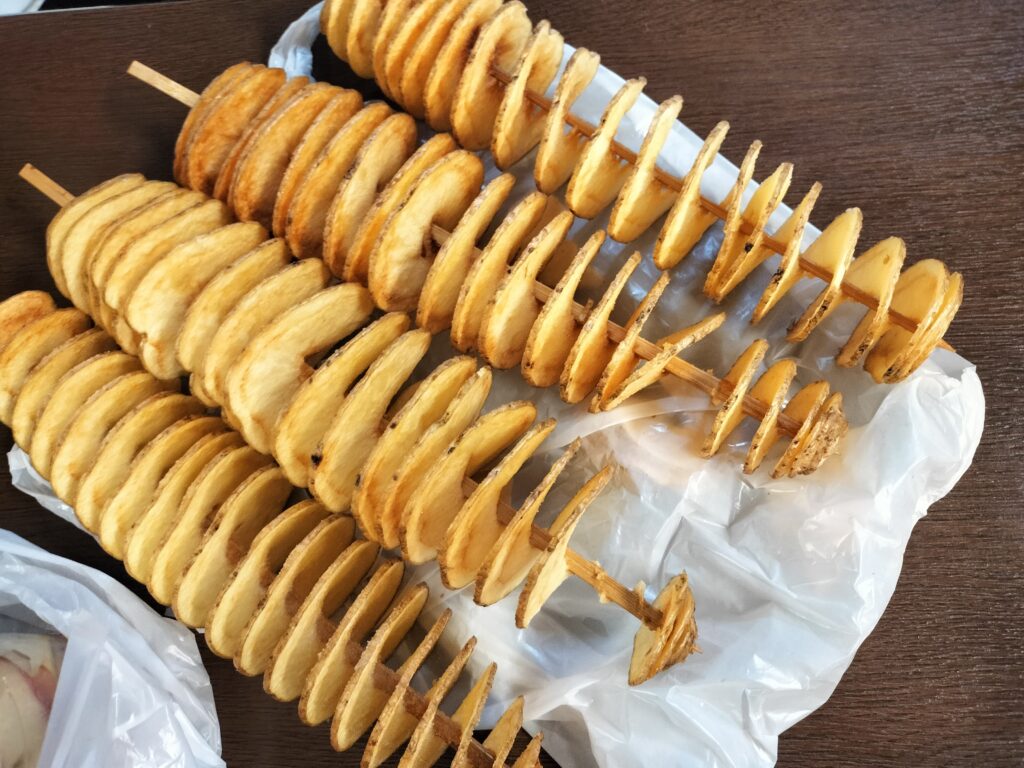 【秋田県由利本荘市】道の駅おおうち ぽぽろっこ ハリケーンポテト
