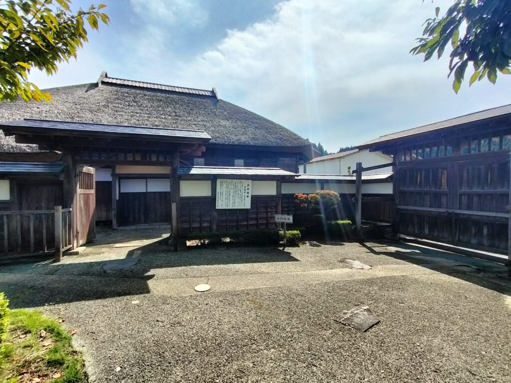 【秋田県由利本荘市】岩城 天鷺村 遠藤家 武家屋敷 外観