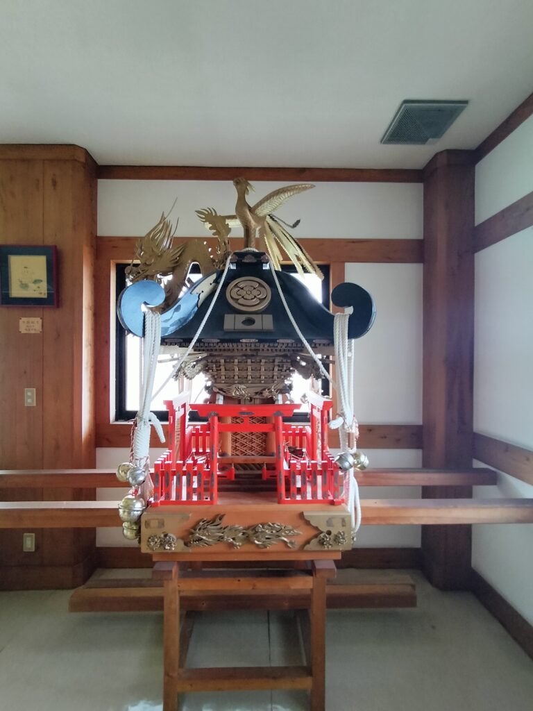 【秋田県由利本荘市】岩城 天鷺村 天鷺城 2階フロア御神輿