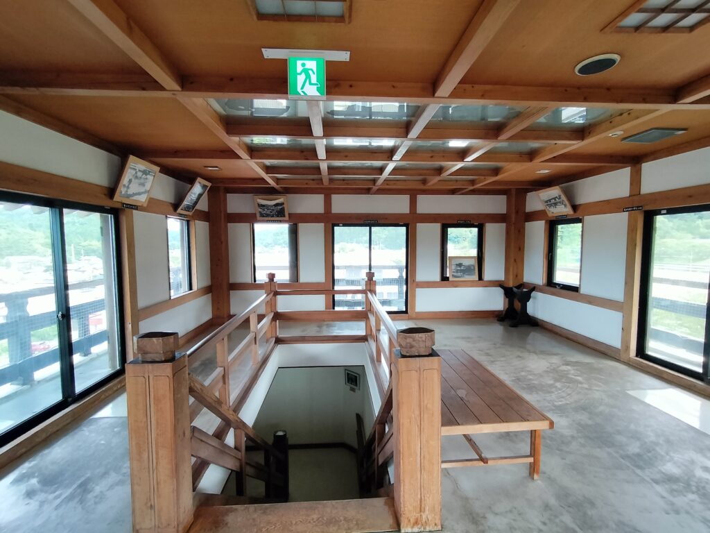 【秋田県由利本荘市】岩城 天鷺村 天鷺城 4階展望室