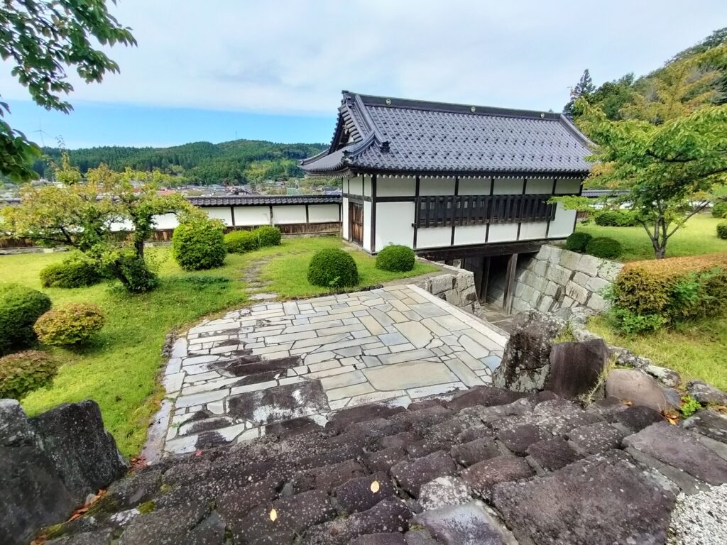 【秋田県由利本荘市】岩城 天鷺村 亀田城 庭園