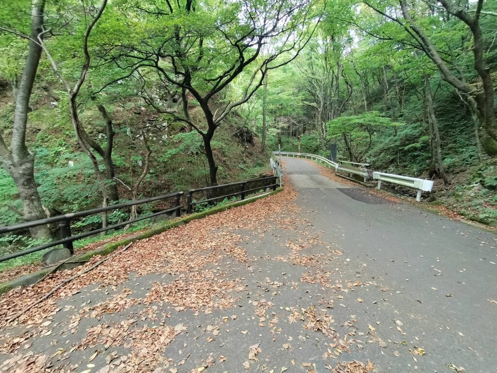 【秋田県由利本荘市】岩城 亀田不動滝 滝口側駐車スペース