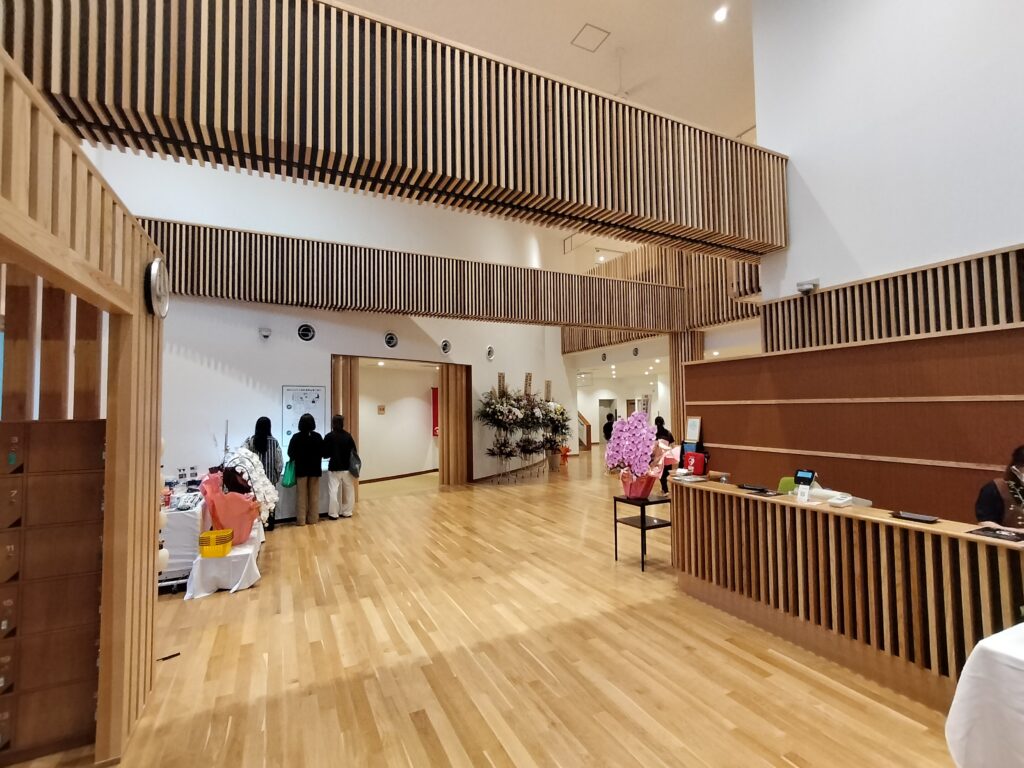 【秋田県秋田市】雄和ふるさと温泉 ユアシス 館内入口フロント